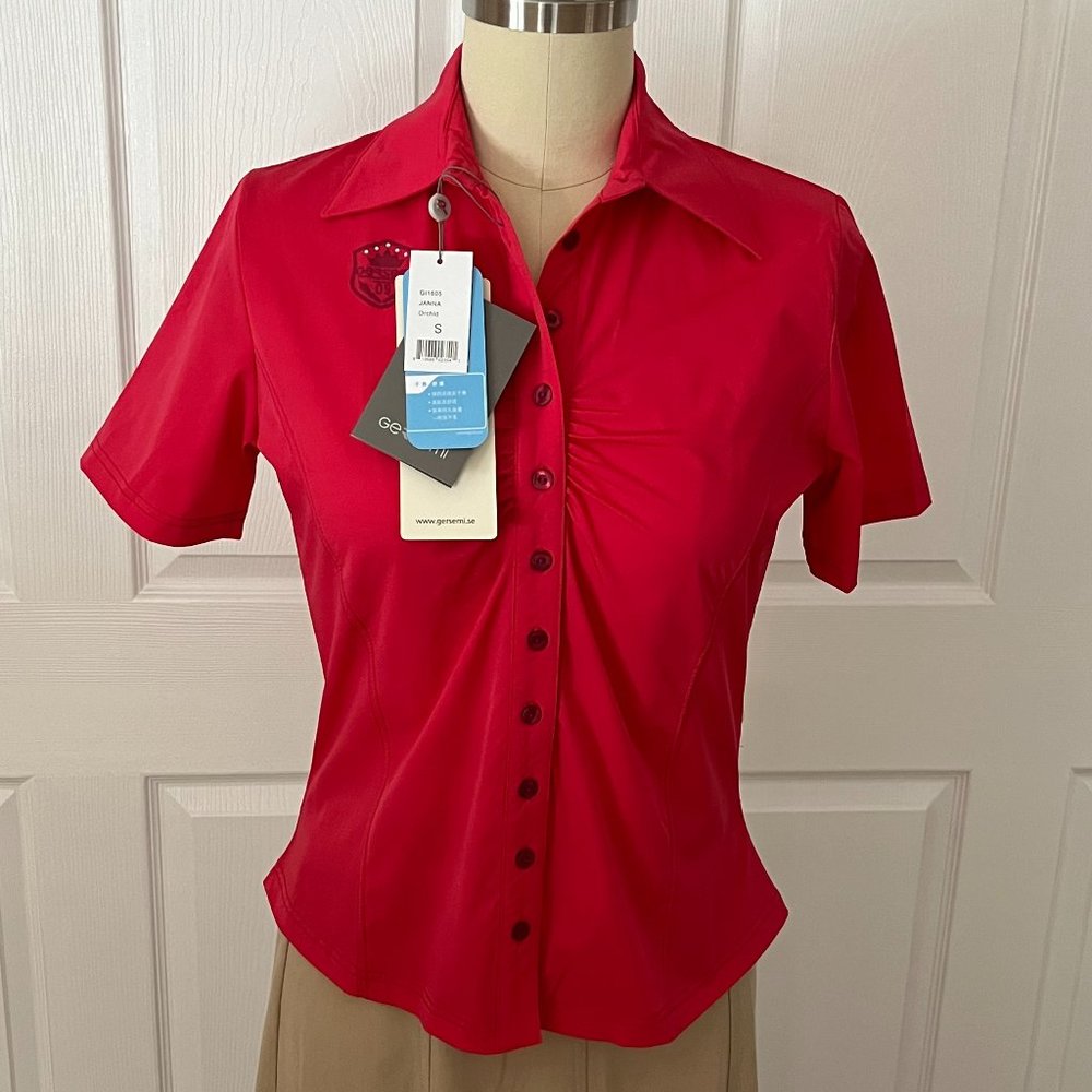 Gersemi Ladies Janna Short Sleeve Button Shirt